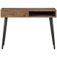 Tabouret Bikkel en bois naturel