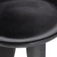 Set de 2 tables d'appoint en manguier noir