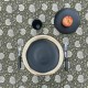 Wabi black large bowl