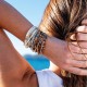 Bracelet 3 tours Ocean 3 vanille