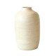 Vase terracotta Botero blanc crème