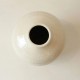 Vase terracotta Botero blanc crème