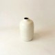 Vase terracotta Botero blanc crème