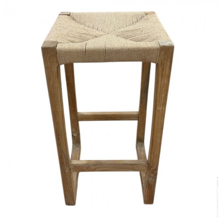 Recycled pine bedside table
