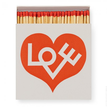 Love by Alexander Girard Luxury matchbox