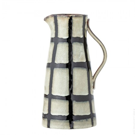 Aiwan black checked pitcher