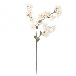 Fleur artificielle myrtle branche blanche