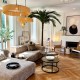 213 cm green palmtree