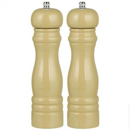 Salière et poivrière crème