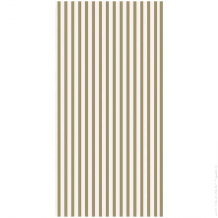 Serviettes en papier rayées vertes (pack de 16)