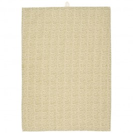Petra green flowers kitchen towel