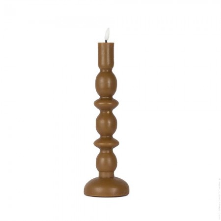 LED Candle Chandelier marron M