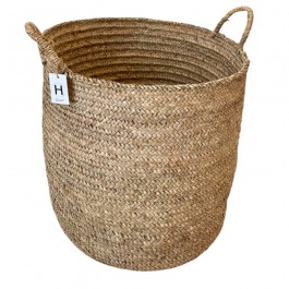 Panier rond naturel H 50
