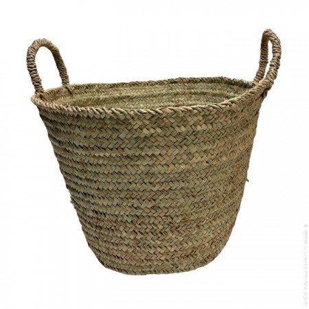 Panier rond naturel H 35