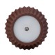 Lampe de table LED sans fil rechargeable Artik marron