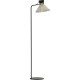 Club black floor lamp