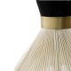 Club black floor lamp
