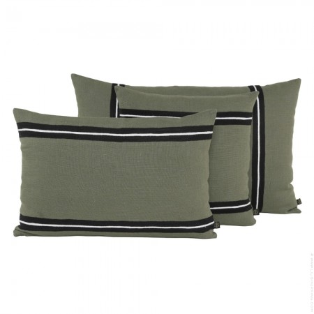 Housse de coussin rectangle Perth cimarron + intérieur