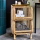Table basse en rotin Nature