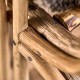 Table basse en rotin Nature