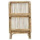 Rattan side table