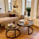 Marble and mango sideboard
