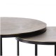 Marble and mango sideboard