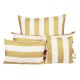 Riviera linen and white outdoor rectangular cushion