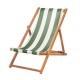 Biarritz linen and black sunbathing