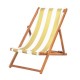 Riviera white and khaki sunbathing