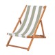 Riviera white and khaki sunbathing