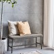 Toda brown bench