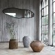 Coupe en teck 56 cm