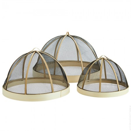 D 32 cm bamboo cover bell