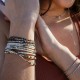 6 turn Catalina vanilla bracelet