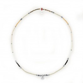 Collier Je t'aime beaucoup vanille