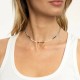 Collier Je t'aime beaucoup vanille