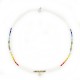 Collier Je t'aime beaucoup bleu