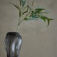Fleur artificielle eucalyptus vert boule