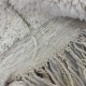 Tapis Beni Ouarain blanc à losanges blancs 162 x 113 cm