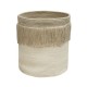 Pouf Vichy toffee