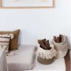 Panier Zarang beige