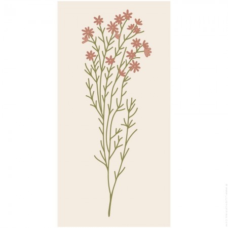 Serviettes en papier rayées vertes (pack de 16)
