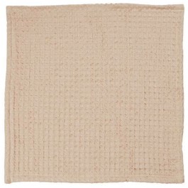 Serviette à main gaufrée beige