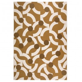 Tapis Tolède camel intérieur / extérieur