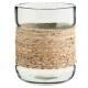 Recycled paper mache vase
