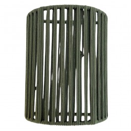 Khaki cord wall lamp