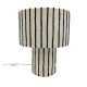 Grey terracotta lamp