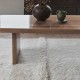 Woolable sheep white rug