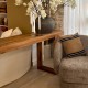 Housse de coussin carré Skagen gold + intérieur